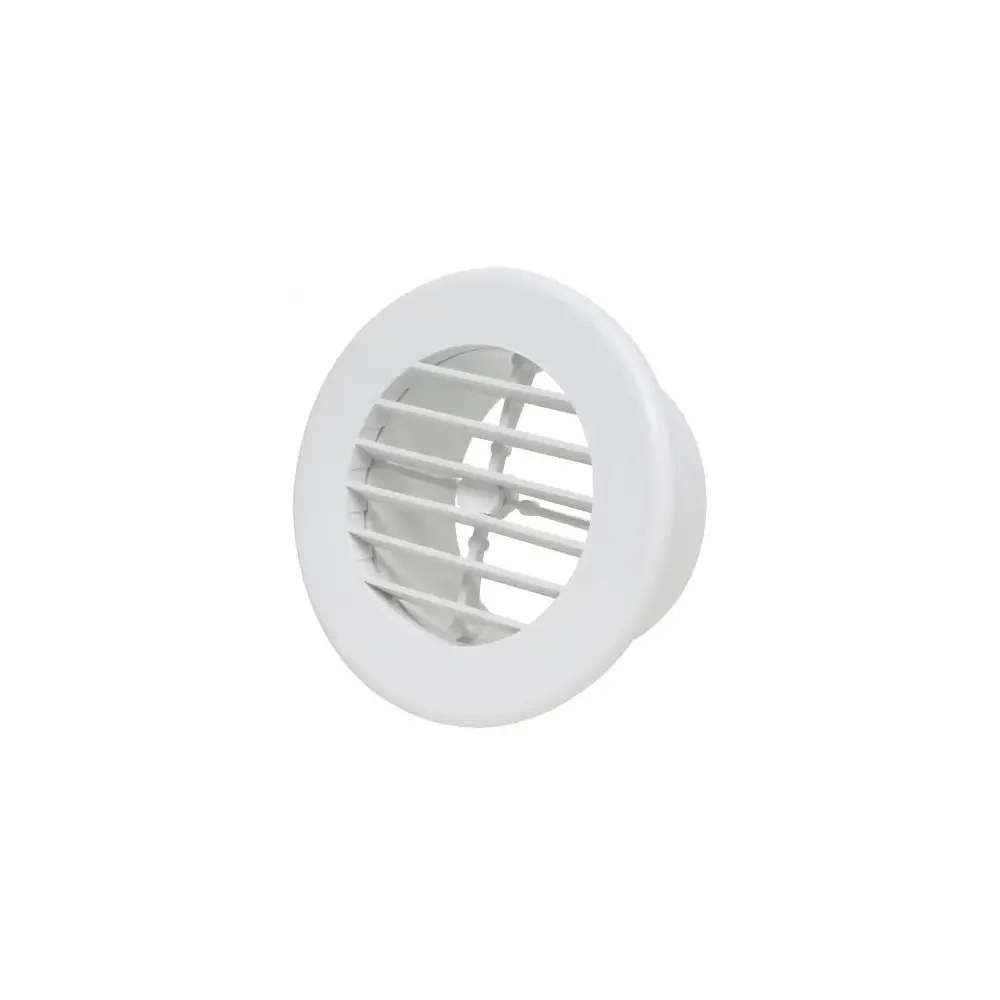 Rotating Heating & A/C Register w/out Damper - White - VALA10-3345VP